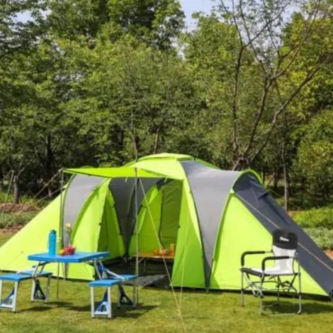 Tente 3 chambres, petit camping familial près des dans les Côtes-d’Armor