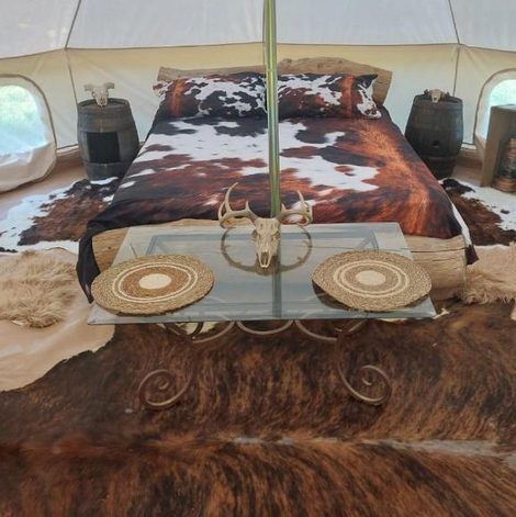 Tente western dans le Morbihan