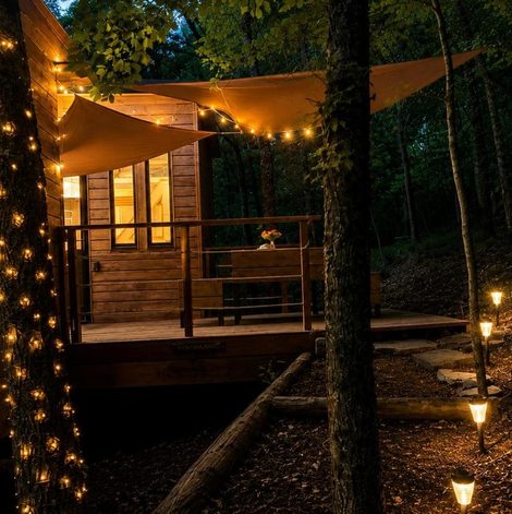 Tiny house en pleine nature en Haute-Loire avec terrasse