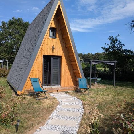 Tipi Big Foot en Maine-et-Loire avec spa privatif