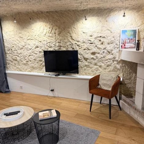 Maison troglodyte Troglodyte du Petit Coteau en Indre-et-Loire avec terrasse