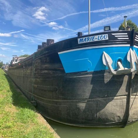Bateau Une nuit, la vie avec Marie Lou dans l’Oise avec spa privatif