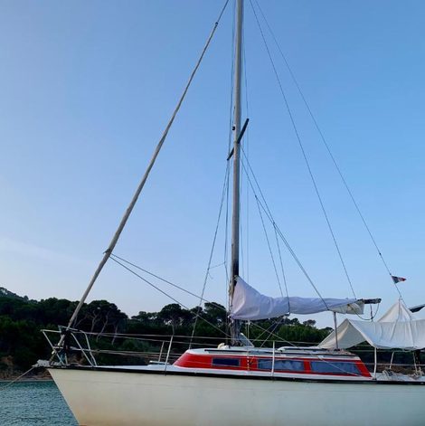 Bateau Voilier à Porquerolles dans le Var
